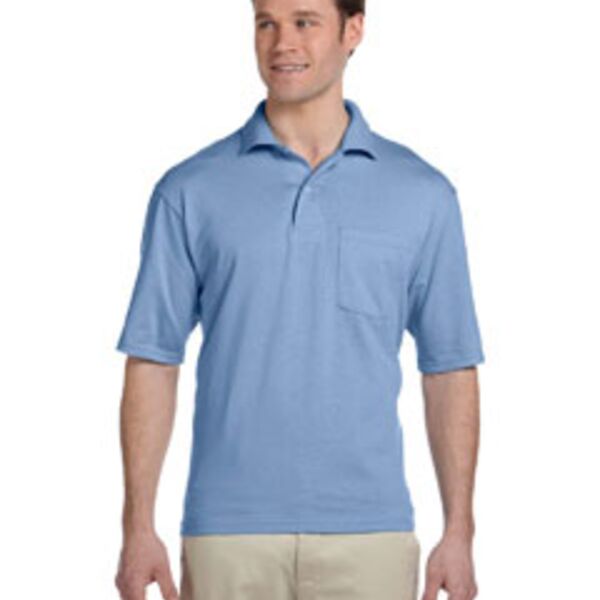 Adult SpotShield™ Pocket Jersey Polo Thumbnail