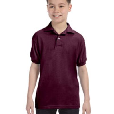 Youth EcoSmart® Jersey Knit Polo Thumbnail