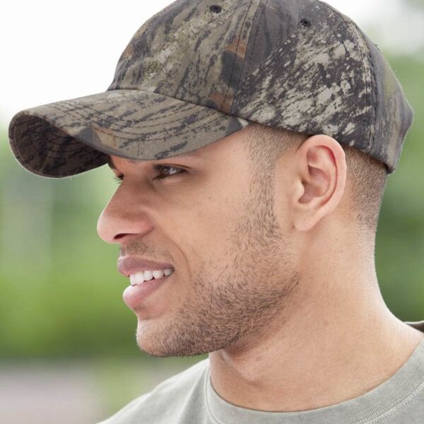 Garment-Washed Camo Cap Thumbnail