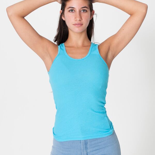 3308 2x1 Rib Boy Beater Tank Thumbnail