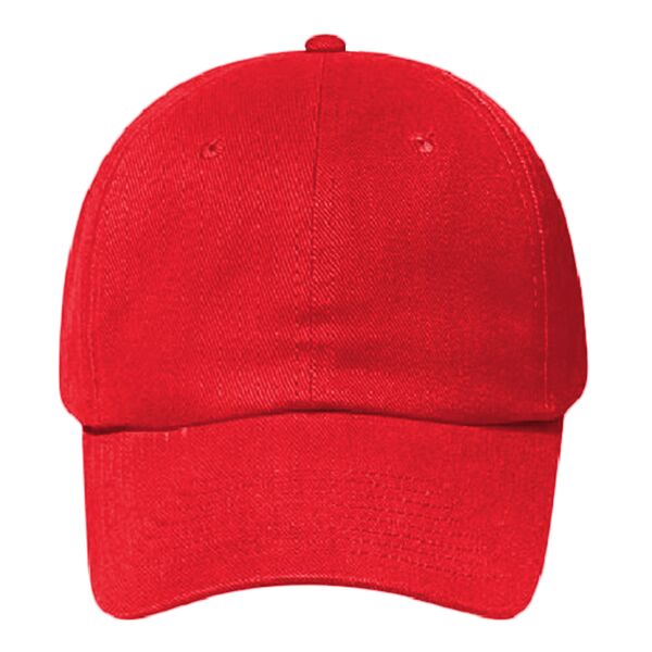 OTTO Brushed Bull Denim Six Panel Low Profile Baseball Cap Thumbnail