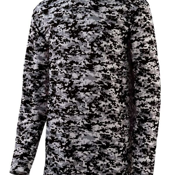 Digi Camo Wicking Long Sleeve T-Shirt Thumbnail