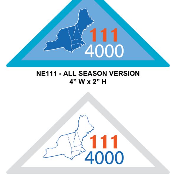 AMC 4K FOOTER CLUB NE111 ALL SEASON AND WINTER DECALS Thumbnail