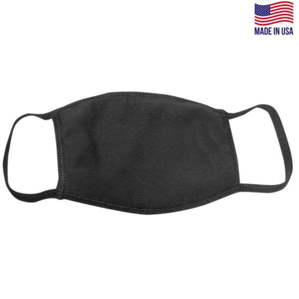 USA Made Flat Facemask with Ear Loops Thumbnail